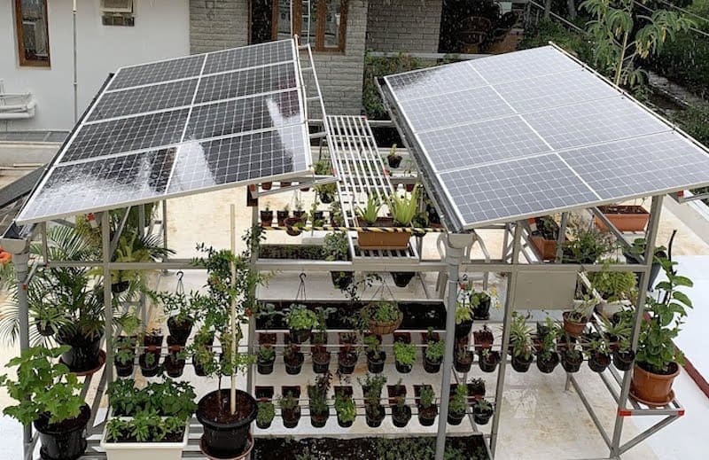 jardines solares