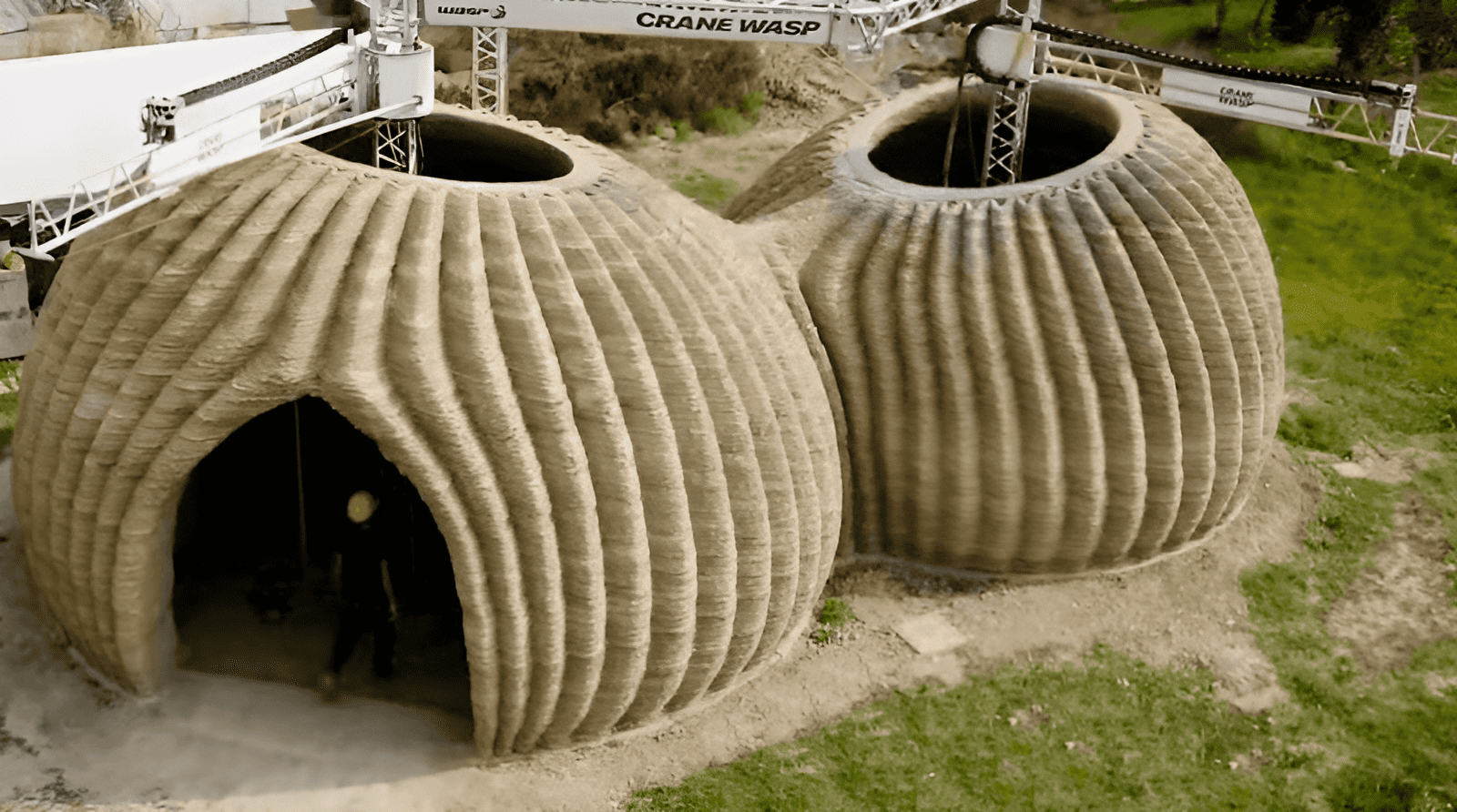 refugios biodegradables en el desierto